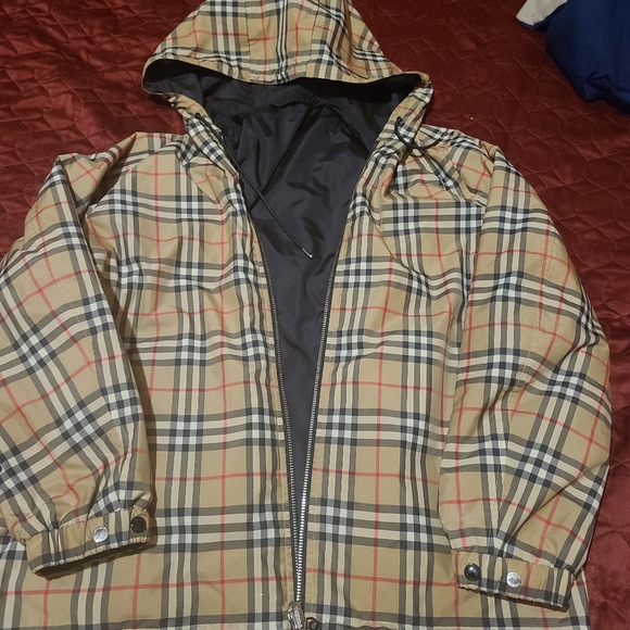 Burberry Jackets & Coats Burberry Sweater Poshmark